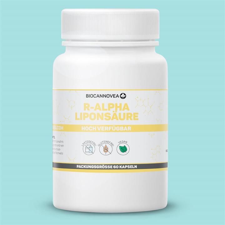 Immagine prodotto Biocannovea Acido R-alfa lipoico (60 Pezzo/i, Pillole, 56 g)