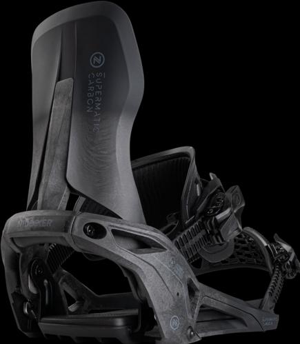 Actual product image Nidecker Snowboard Bindings Supermatic Carbon 2025 (M)