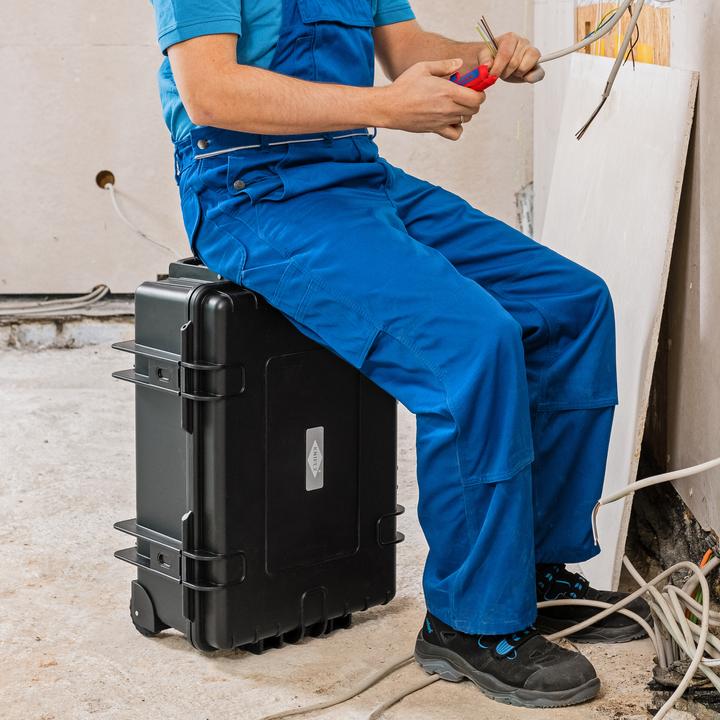 Productafbeelding Knipex Gereedschapskist "Robust45 Move" Electric 00 21 37 (63 onderdelen)