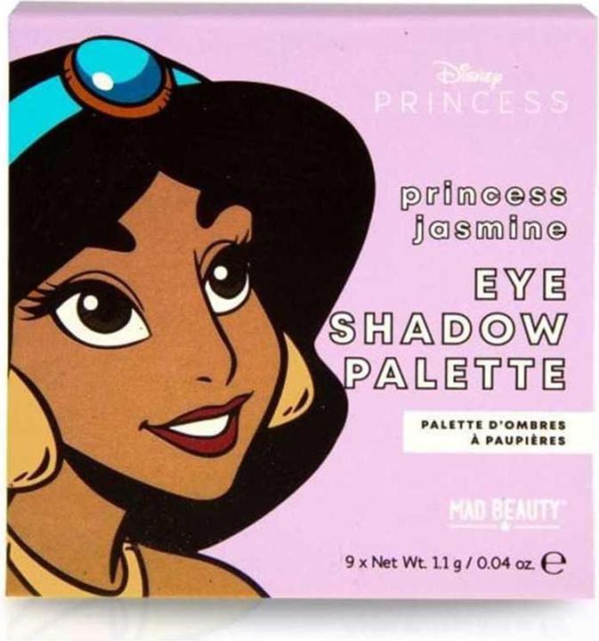Immagine prodotto Mad Beauty Disney Pop Princess Mini Palette Ombretti Jasmine (9 colori)