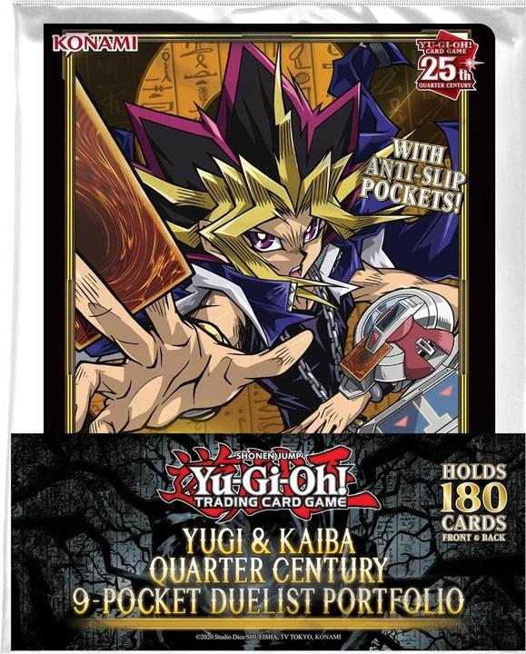 Konami Yu-Gi-Oh! Album Portfolio 9 Tasche Yugi & Kaiba