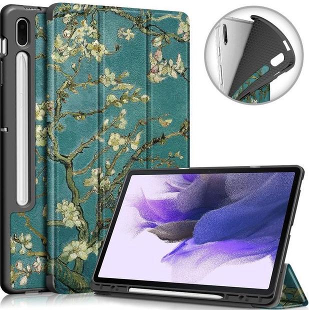 Produktbild MU Style Dreifach faltbare Hülle mit Muster (Galaxy Tab S7 FE)