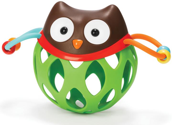Actual product image Skiphop Roll Around Rattle Owl