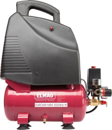 Immagine prodotto Elmag Compressore EUROAIR MINI 200/8/6W (8 bar, 6 l)