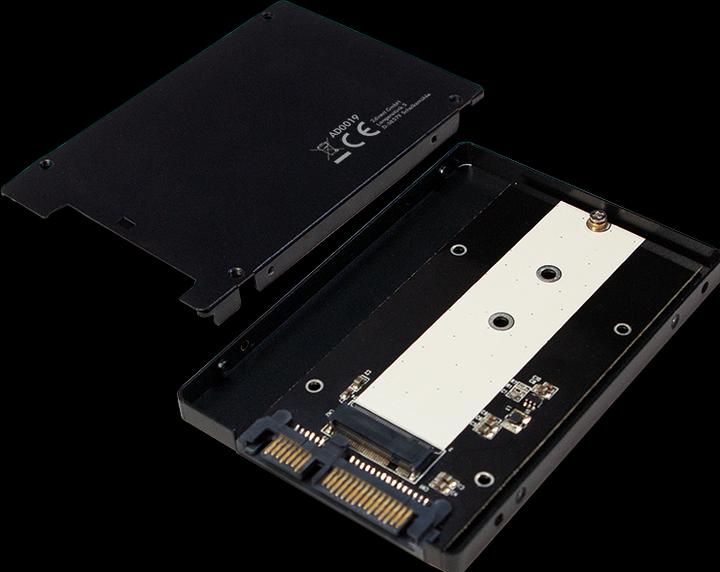 Produktbild LogiLink AD0019 - M.2 SSD SSD auf 2,5 SATA Adapter (M.2)