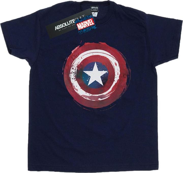 Produktbild Captain America Splatter Shield TShirt (M)