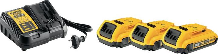 Immagine prodotto DeWalt Caricatore DEVAL DCB115 + 2x2.0Ah DCB115D3 (18 V)