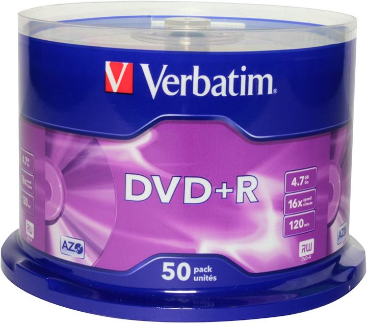 Actual product image Verbatim Dvd-R (50 x)