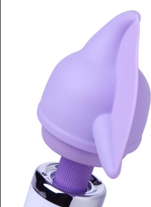 Produktbild XR Brands Flutter Tip Silicone Wand Attachment - Purple