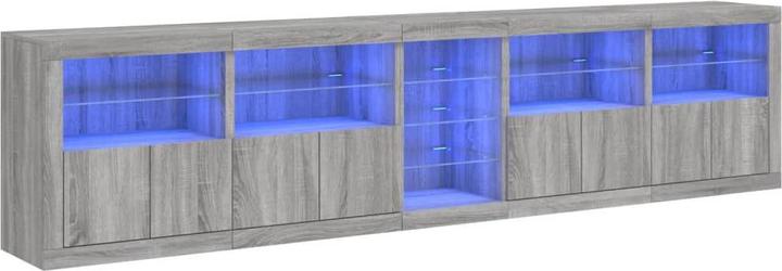 Immagine prodotto VidaXL Credenza con luci LED (283 x 37 x 67 cm)