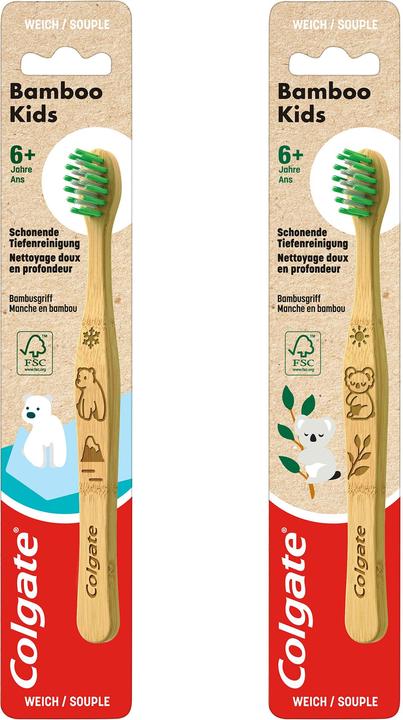 Actual product image Colgate Bamboo Kids Bear / Koala 6+ years Soft Kids (Soft, 1 x)