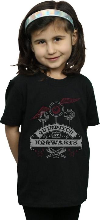 Produktbild Quidditch At Hogwarts TShirt Mädchen (128)