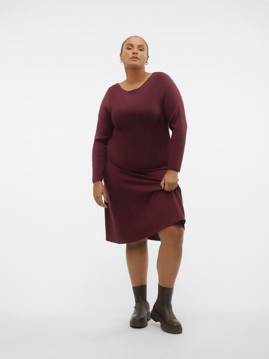 Image du produit Vero Moda VMCNANCY LS BOATNECK DRESS GA EXC CUR Robe en tricot (48, 50, L)