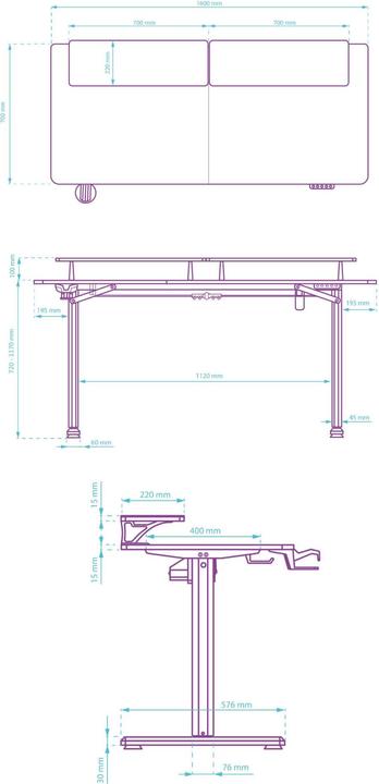 Image du produit Ultradesk Highlander XXL
