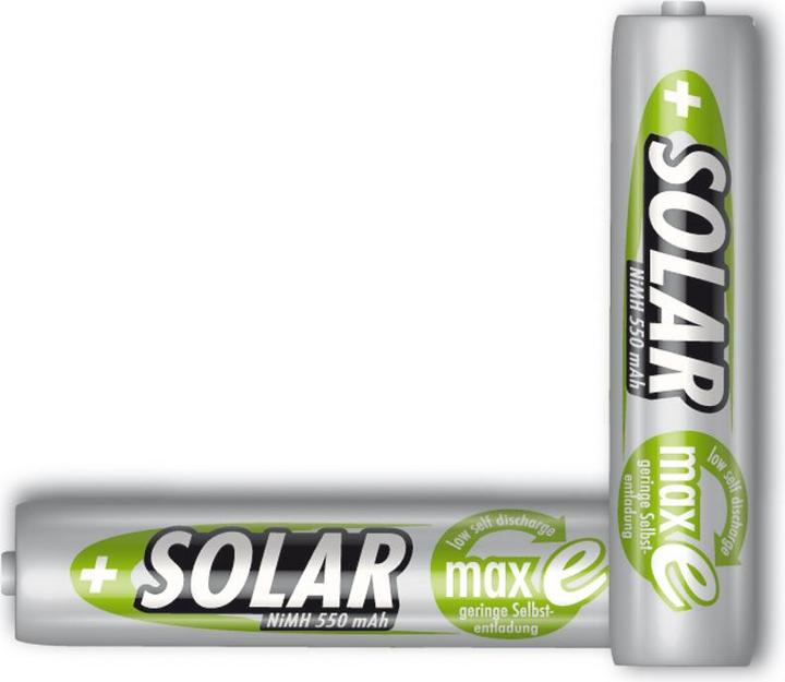 Image du produit Ansmann NiMH HR03 Sol (2 pcs, AAA, 550 mAh, Batterie)