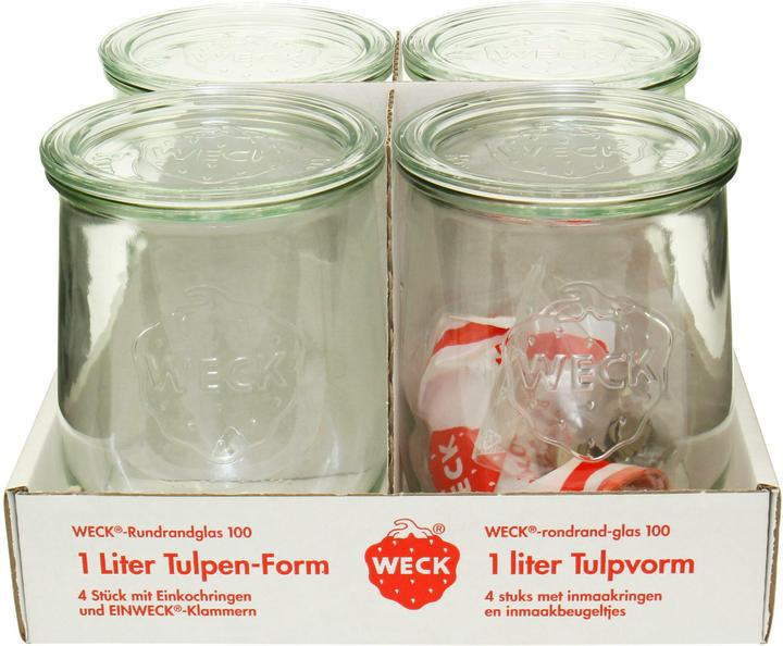 Produktbild Weck Rundrandglas Tulpe 100 (1 Stk., 1 l)