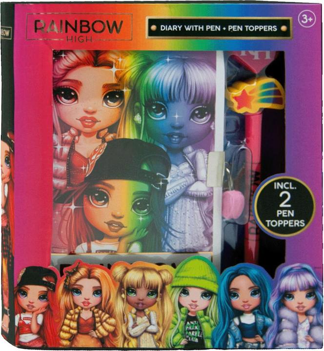 Produktbild Rainbow High Tagebuch mit Stiften