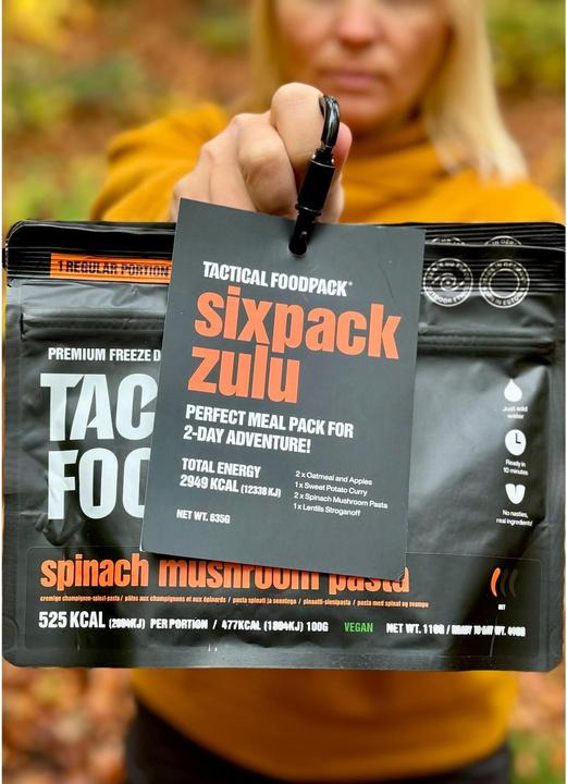 Immagine prodotto Tactical Foodpack TF Sixpack Zulu (Vegan) (635 g)