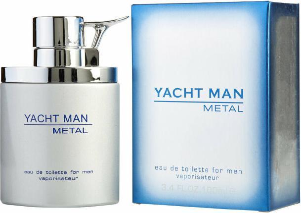 Actual product image Myrurgia Yacht Man Metal (Eau de toilette, 100 ml)