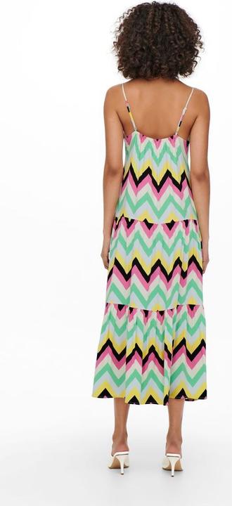 Actual product image Only Patterned strap maxi dress (XS)