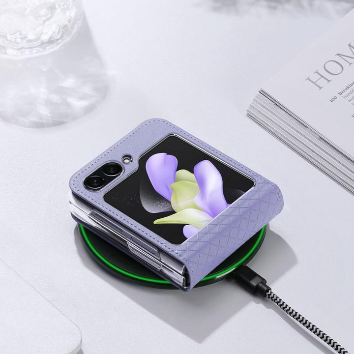 Produktbild Dux Ducis Bril Series Leder Hülle (Samsung Galaxy Z Flip5)