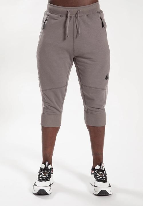 Actual product image Gorilla Wear Thompson 3/4 Jogginghose - Grau (S)
