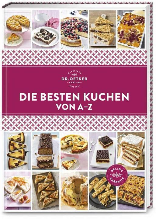 Actual product image Dr. Oetker Die besten Kuchen von A–Z (German, 2020)