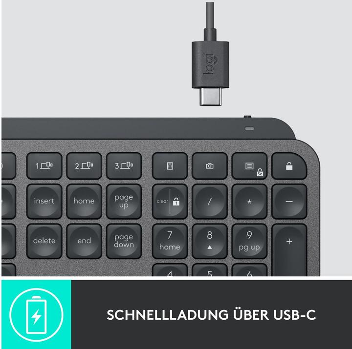 Immagine prodotto Logitech MX Keys Business (CH, Senza fili)