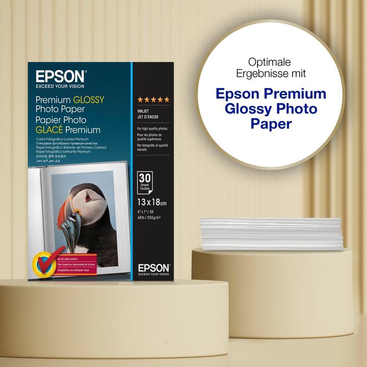 Image du produit Epson Premium Glossy (255 g/m², 13 x 18 cm, 30 x)