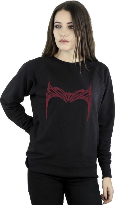 Actual product image Womens/Ladies Doctor Strange Wanda Crown Sweatshirt (L)