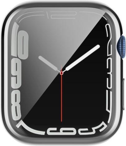 Actual product image Cover-Discount Apple Watch 45mm - Rubber Protection Case silver