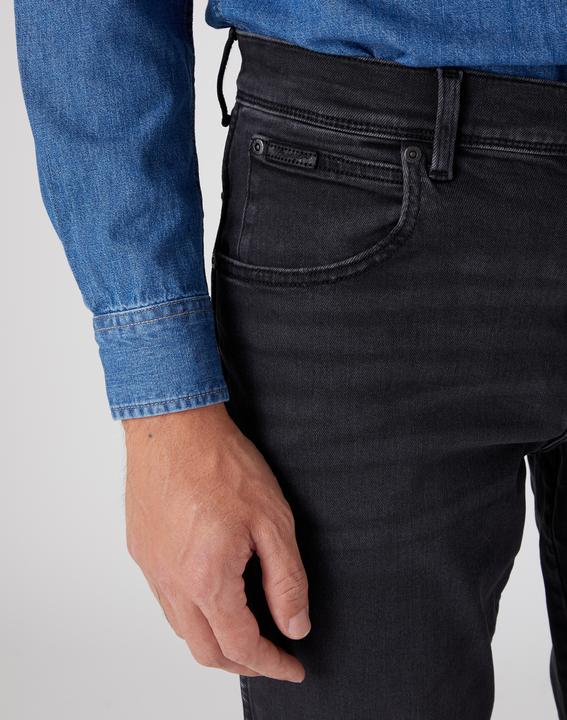 Produktbild Wrangler Texas Slim Jeans Slim Fit black crow (W31/L34)
