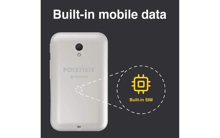 Actual product image Pocketalk Übersetzer S2 Plus Weiss