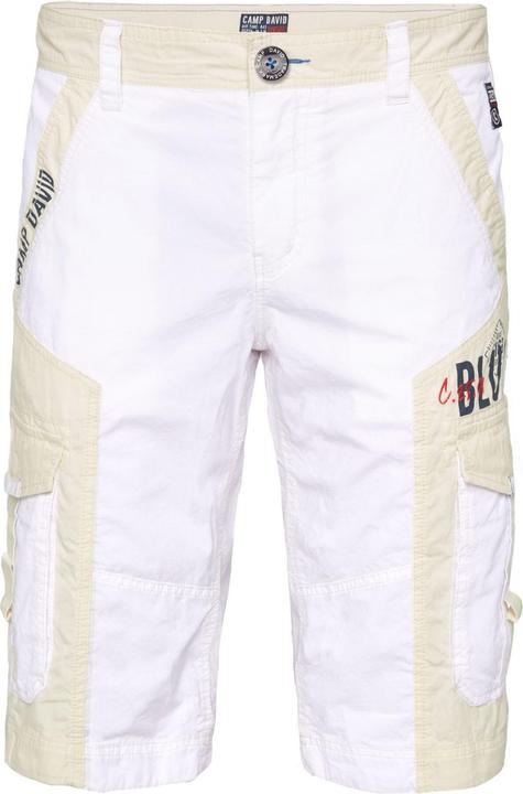 Camp David Shorts Skater-Shorts mit Tapes, Prints und Stickereien in normaler Passform
