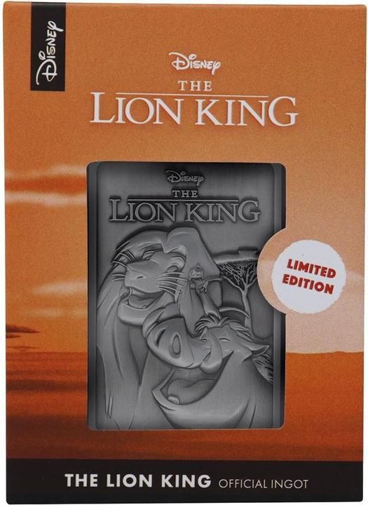 Produktbild Fanattik DISNEY - Roi Lion - Lingot en Métal - Limited Edition