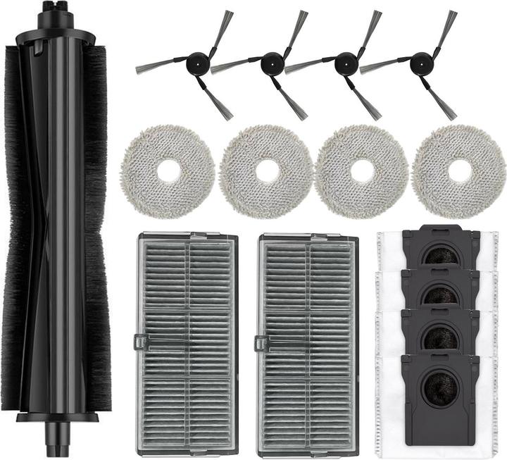 Actual product image Roboparts Zubehör Set für Dreame X40 Ultra mit TriCut Bürste
