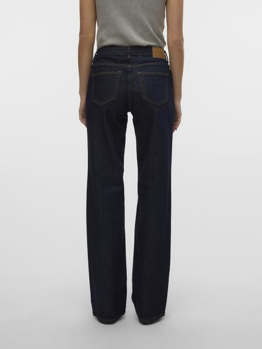 Immagine prodotto Vero Moda VMVANESSA Niedrige Taille Weiter Beinschnitt Jeans Weit geschnitten (W28/L30)