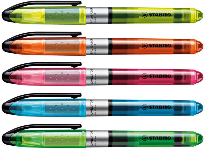 Produktbild STABILO NAVIGATOR Textmarker (Blau, 1 mm, 1 x)