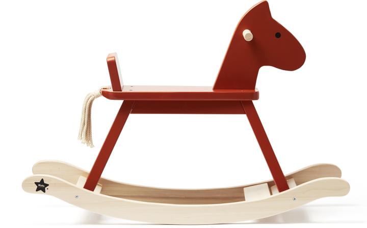 Produktbild Kids Concept Schaukelpferd orange-rot Carl Larsson