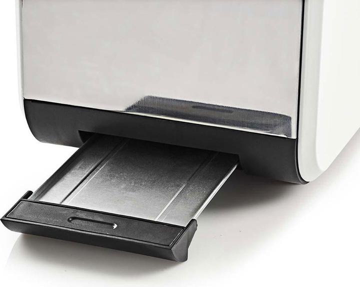 Image du produit Nedis Grille-pain - Soft touch - 6 réglages différents - Fonction décongélation et réchauffage - Bac à
