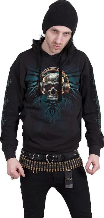 Actual product image Spiral Unisex Adult Dread Rocks Hoodie (M)