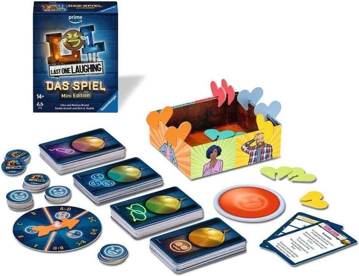 Actual product image Ravensburger 24592 - Last One Laughing The Game: Mini Edition - The party game for the popular (German)