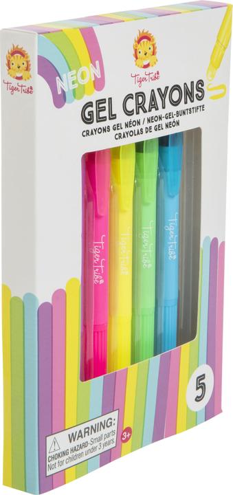 Produktbild Tiger Tribe Gelkrijtjes - Neon - 5 stuks (Mehrfarbig, 5 x)