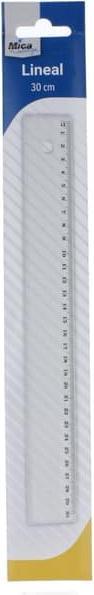 Actual product image MICA College Ruler 30cm transparent (30 cm)