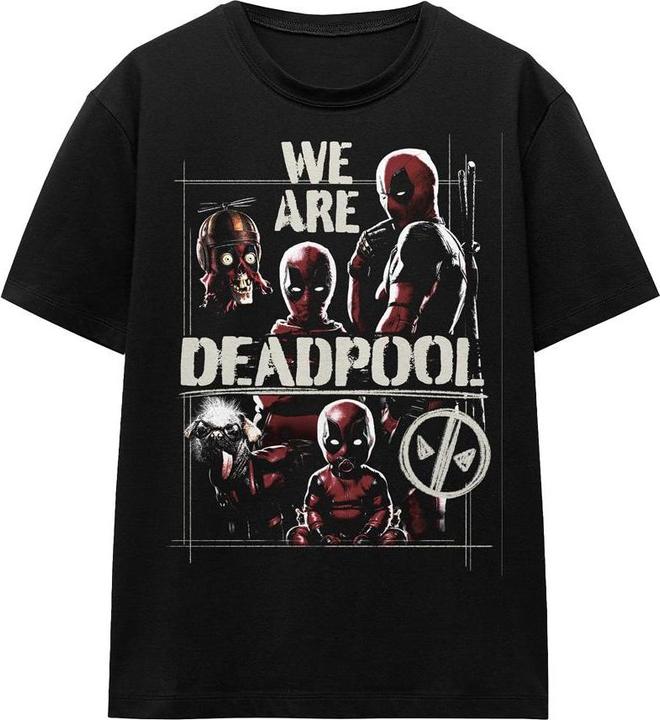 Actual product image Deadpool & Wolverine Unisex Adult We Are Deadpool T-Shirt (M)