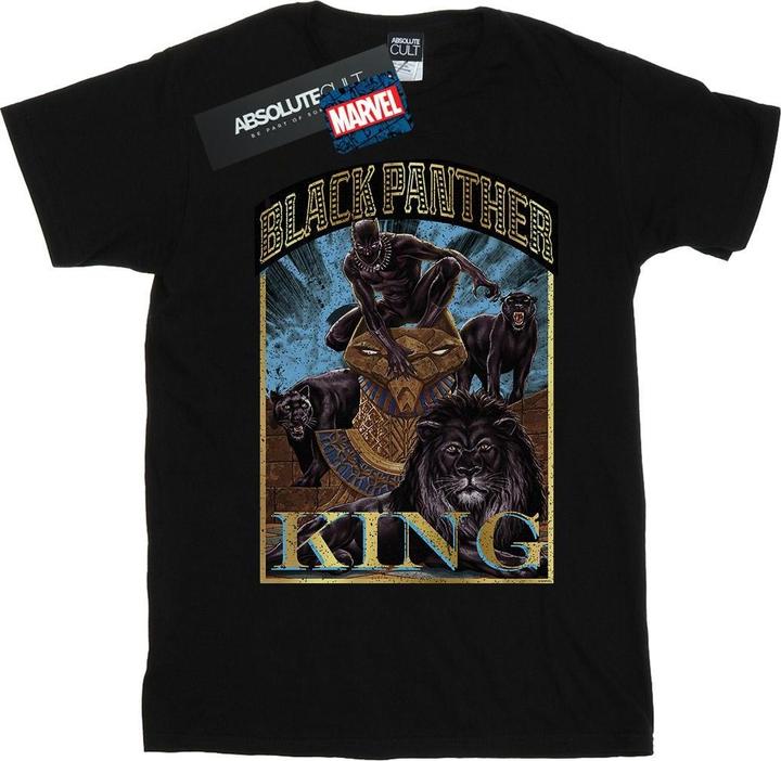 Actual product image Mens Black Panther Homage T-Shirt (XL)