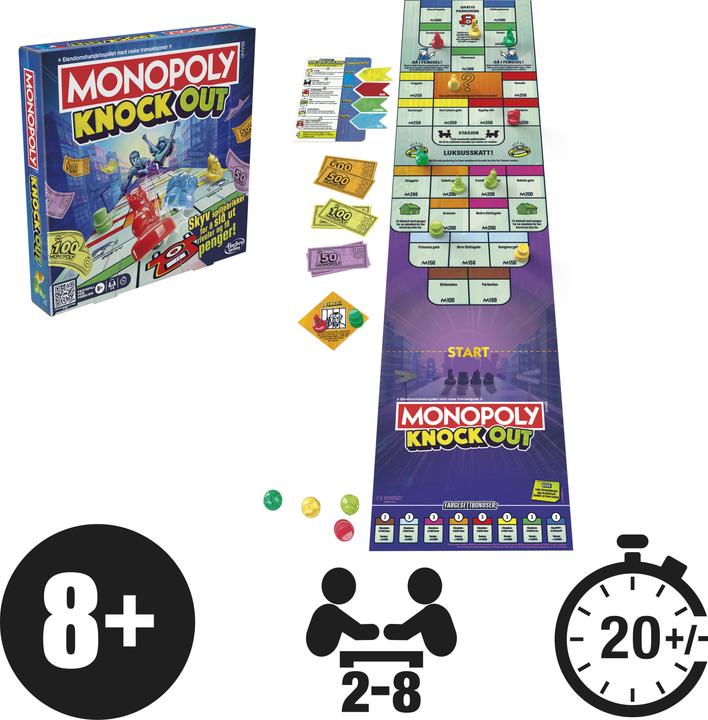 Immagine prodotto Hasbro Knockout (Svedese)
