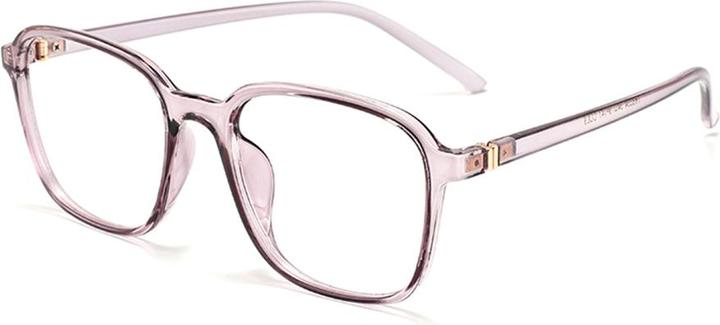 Techsuit - Anti-Blue Light Glasses Reflex TR90 (F8534-C9) - Square - Purple