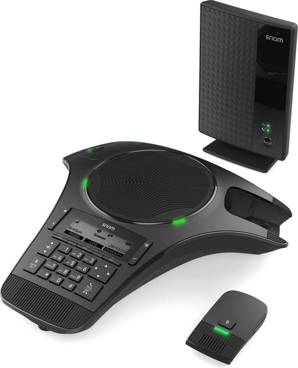 Snom Telefono da conferenza C620 con 2 microfoni wireless