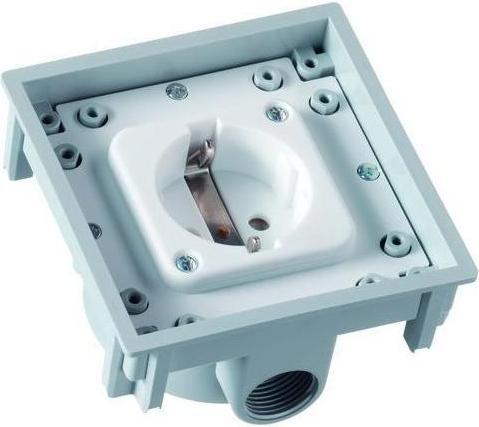 Productafbeelding ABL GmbH & Co. KG 1471601 Wandcontactdoos type F Wit